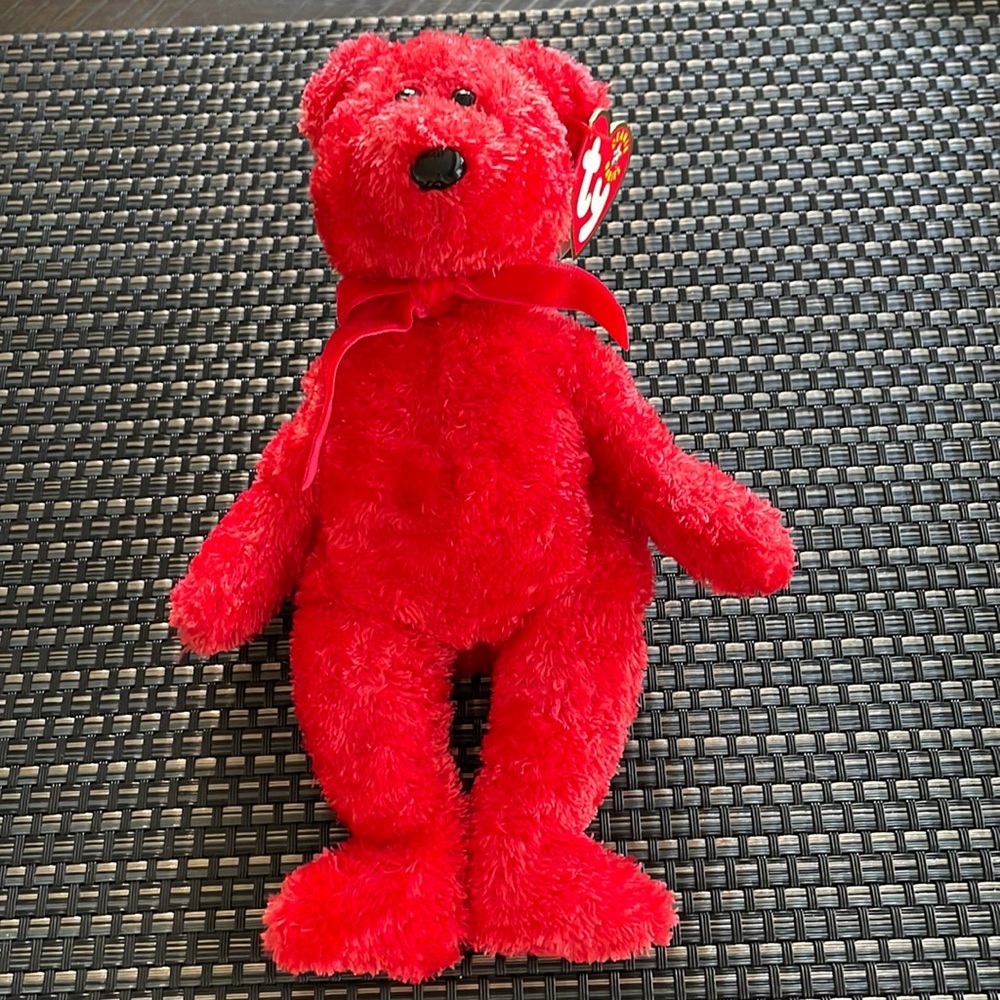 💚4/$30💚 Sizzle the Bear Beanie Baby